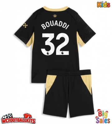 Manchester City Ayyoub Bouaddi #32 Replica Away Stadium Kit for Kids 2026-27 Short Sleeve (+ pants)